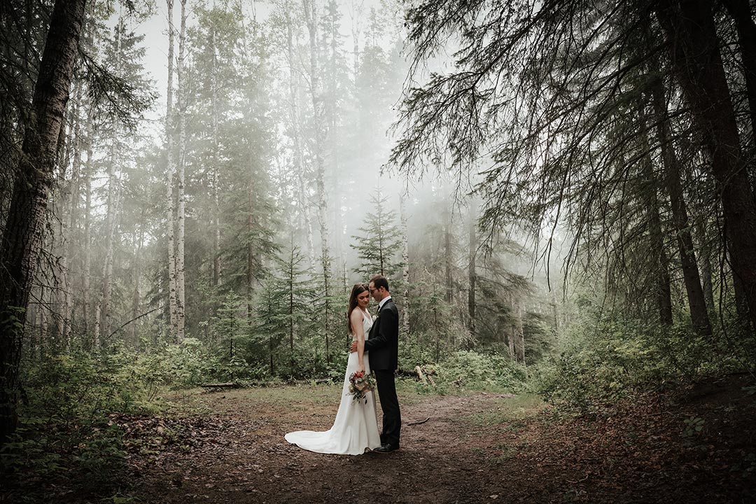 Grande Prairie forest wedding #perfection